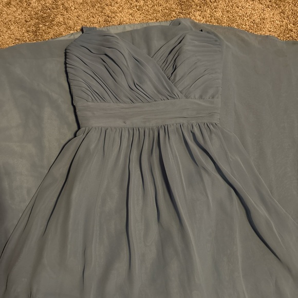 Alfred Angelo Light Blue Maxi Dress - Picture 4 of 5